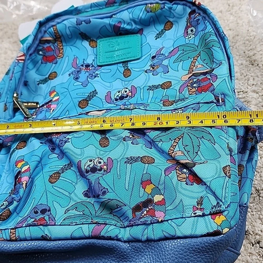 NEW Posh Peanut Small Backpack & Lunchbox Set Kids OS Blue Disney Stitch NWT